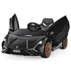Northix 12V Električni Avtomobil za Otroke z Daljinskim Upravljalnikom - Črn (108x64x41 cm)