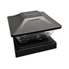 LED Solarno svetlo TOYA LED/4,5W/230V 3000/6500K 600 mAh IP44 crno