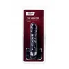 Gardj Europe xBlack & Red, vibrator, 6 načinov vibracije, silikon, črn, 16 cm, premer 3,5 cm
