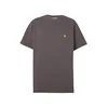 Carhartt WIP Majica Chase temno siva
