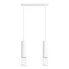Sollux SL.1687 - Luster na sajli LAMI 2xGU10/10W/230V, beo