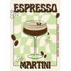Plakat 21x30 cm Espresso Martini Bar a4