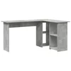 Stol Betonski sivi 142 x 102 x 73 cm Konstruirano drvo