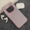 Maska Crystal Dust za Xiaomi Redmi Note 15 4G pink