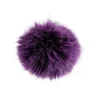 Kožuh z zanko O11 cm - vijolična