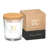 eoshop Sveča v kozarcu FRESSIA&PEAR ECO dišeče 130g