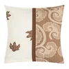 Krep - 40x40 cm - Listnato rjava