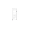 Električni sušač peškira 45x132 cm 180W inox/bela
