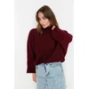 Trendyol Milla Ženski duks Twoaw20Kz1059, Bordo
