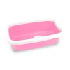 PETMAX Pravougaoni toalet za mačke, Roze