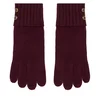 Rokavice LAUREN RALPH LAUREN 454P04468004 Bordo rdeča