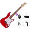 PSD Guitars STC-100-HSS SET 2 Red Električna kitara