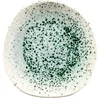 CHURCHILL Mineral zeleni plitvi krožnik, organski, o: 186 mm (12 kos)