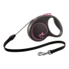Flexi Povodac za pse, M, Crno-roze