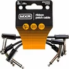 Dunlop MXR 3PDCPR03 Ribbon Patch Cable 3 Pack Črna 8 cm Kotni - Kotni