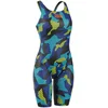 Womens competition swimsuit mad wave bodyshell open back x4 multi xs