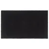 Vidaxl Predpražnik črne barve 90x150 cm kokosova vlakna