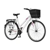 Bicikl Tour Explorer Axys Lady Pro 28 Alu 21 V-Brake 18 Brzina 167-192cm (L/Xl) Belo Ljubičasti P