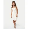 Mayoral Poletna obleka 6960 Bela Regular Fit