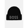 Kapa s primesjo volne BOSS črna barva, 50524348