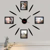 Wallity MDF Zidni sat 50x50cm Šareni