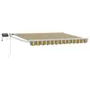Ručna zlačivna tenda s LED diodama 3 x 2,5 m