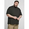 Oversized mock Neck Tee black