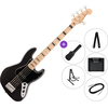 Fender Squier Affinity Series Active Jazz Bass V MN SET 2 Black Metallic 5 strunska bas kitara