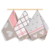 Kuhinjske brisače - komplet 3 - 50x70 cm - Heart pink, bež