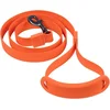 shumee Povodec za pse dolžine 1,4 m, PVC najlon, vodoodporen, za trening, oranžen