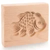 Northix Lesen model za piškote v obliki ribe, 10x8 cm