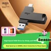 Aigo USB Flash memorija, 64GB, Type-C, OTG, USB 3.2, Crna