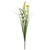 Veštačka Biljka 69cm Grasbund Mit Blüten