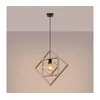 Sollux SL.1757 - Viseći luster CARO na sajli 1xE27/15W/230V buk