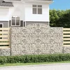 Lučne gabionske košare 6 kom 300x50x180/200cm pocinčano željezo