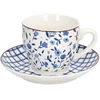TOGNANA 6-delni set skodelic za čaj s podstavkom Cottage, porcelan, 200 ml