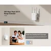 Cudy RE300, N300 Mesh Wi-Fi Range Extender,2.4 GHz Wi-Fi Speed, 300 Mbps