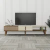 Hanah Home TV Komoda Milan, 180x40x35 cm, Braon-Siva