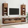 Zidni TV ormari Zidne 2 pcs Staro drvo 30,5 x 30 x 90 cm
