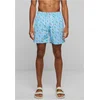 Swimsuit with light blue/ice pattern
