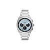 Ročna ura Fossil Everett Chronograph FS6105 Srebrna