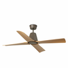 FARO 34106 - plafonski ventilator TYPHOON M, braon, prečnika 130 cm, IP44 + daljinski upravljač