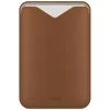 slomart Magnetna denarnica UNIQ Lyden Evo za telefon - rjava