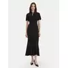 HUGO Cocktail obleka Kiweni 50554051 Črna Slim Fit
