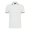 TOMMY HILFIGER Majica temno modra/karminsko rdeča/bela