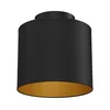 Plafonska lampa ARDEN 1xE27/15W/230V, prečnik 18 cm, crna
