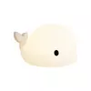 Namizna svetilka bela 30 cm vklj. LED zatemnilna IP54 polnilna - Baby Whale