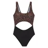LASCANA ACTIVE Enodelne kopalke rjava/črna