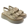 Mona Shoes Ženske sandale, Kožne, Bež