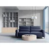 Livetastic ZOFA S POSTELJNO FUNKCIJO, temno modra tekstil